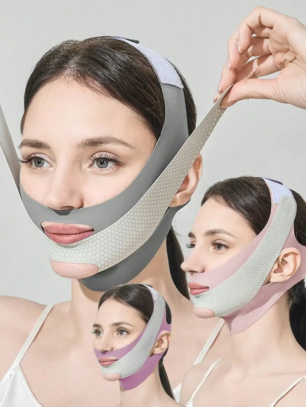 2026 1pc Women's Face Mask, Facial Bandage, Sleep Mask, Suitable For Daily Wear