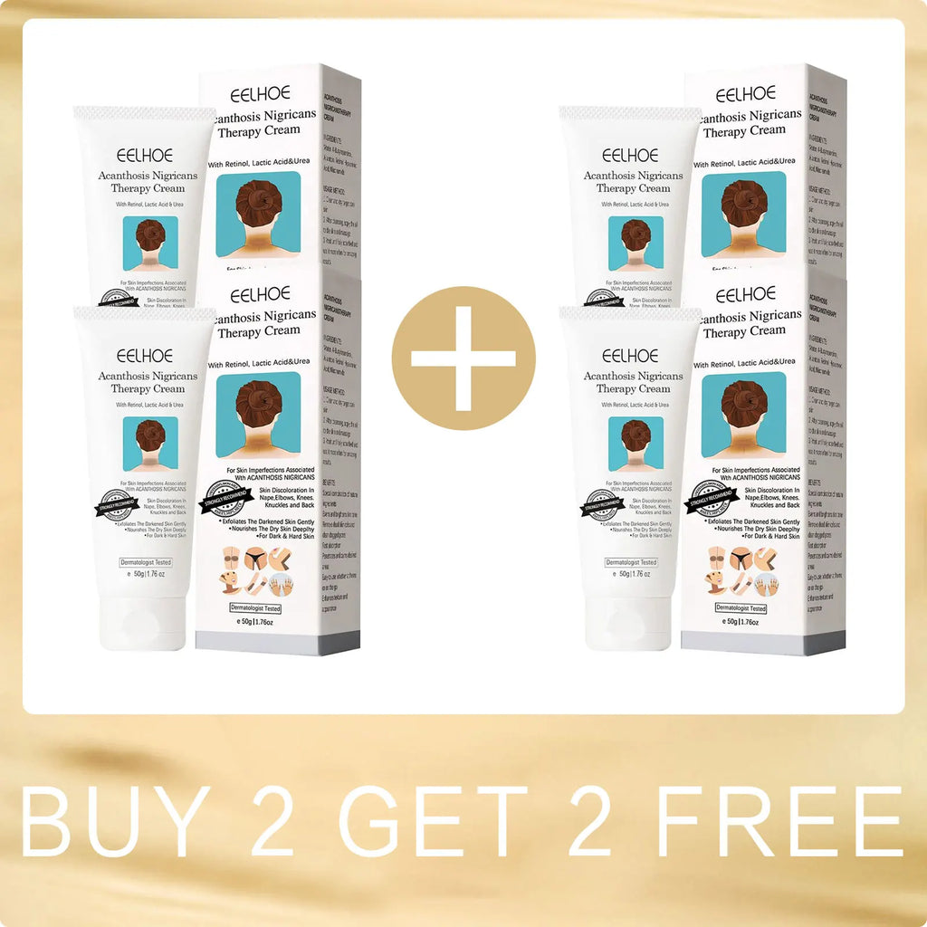 EELHOE Acanthosis Nigricans Therapy Cream Neck Arm Knee Joint Underarm Whitening Nourish Body Care Set Acantosis Nigricans Cream