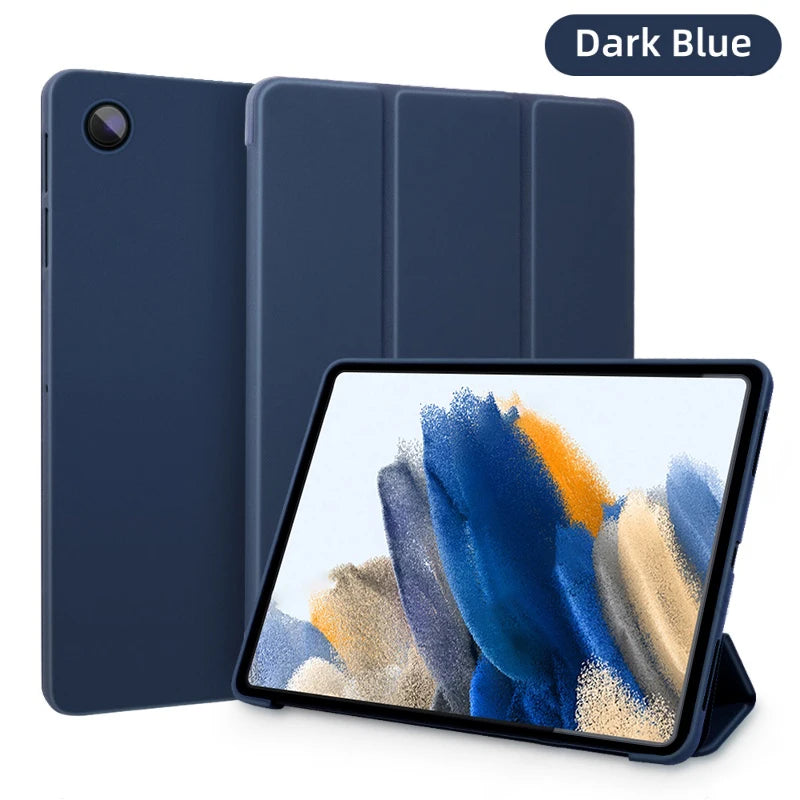TBTIC Case for Samsung Galaxy S6 Lite P610 P615 A9 A7 Lite 8.7IN Tab A8 10.5IN A9 Plus S7 S8 S9 11IN PU Tablet Cover Smart Case