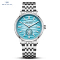 Seagull 2025 New Natural Series Men Watch Automatic Mechanical Watch Polaris Sub Dial Luminous Luxury Dress Men Wristwatch 6180