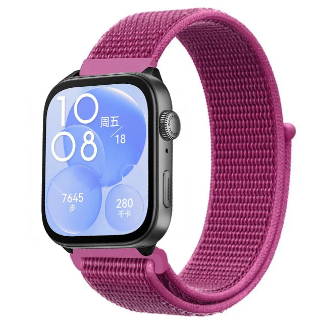 Nylon Loop Strap For Huawei Watch Fit 5/4/3 Sport Breathable Replacement Bracelet Wristband Huawei Watch Fit 4 5 Pro Accessories