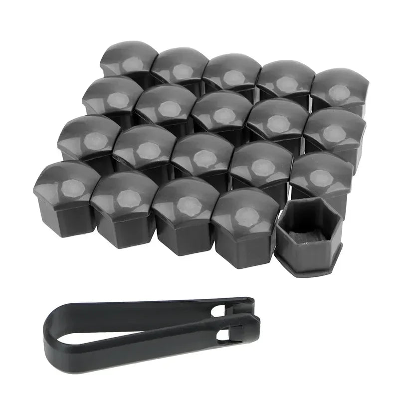 17/21/19mm 20PCS Car Wheel Nut Caps Protection Covers Caps Anti-Rust Auto Hub Screw Cover Car Tyre Nut Bolt Exterior Decoration