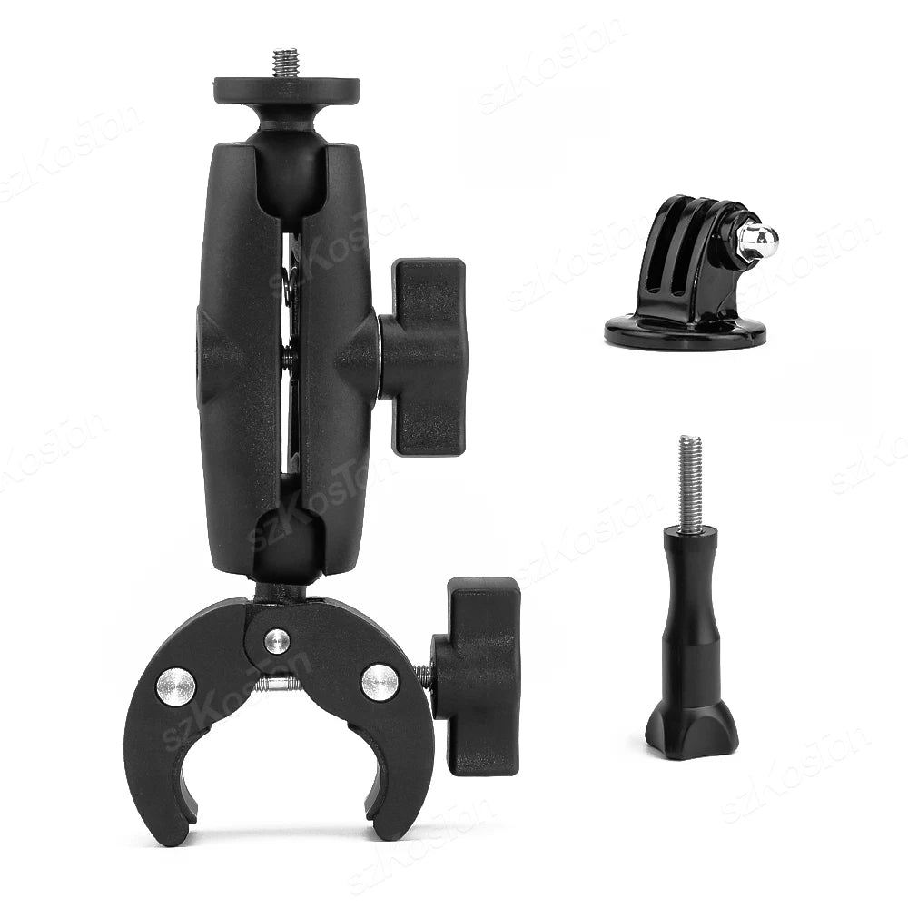 Bicycle Motorcycle Panoramic Selfie Stick Monopod Mount Handlebar Bracket For Insta360 X3 X4 X5 GoPro 13 12 11 10 DJI Accessory