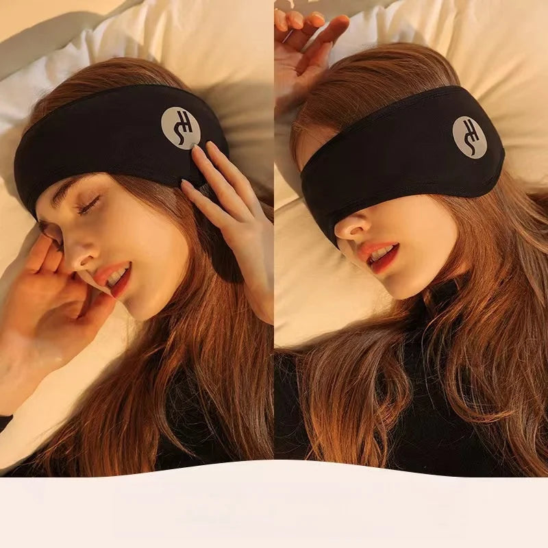 2 in 1 Earplugs And Adjustable Eye Mask Noise Reduction Travel Nap Sound Insulation Earmuffs for Better Sleep Anytime for Office