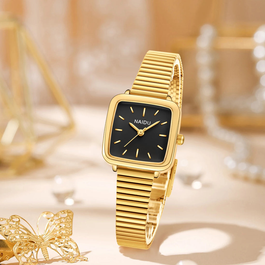 1 Piece of Women's Watch with a Simple, Artistic, and Vintage Quartz Design