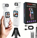 4K Live Streaming Camera Pocket Camera 1.72" Touchscreen Zoom Sport Cam Portable Vlog Video Recorder Cycling