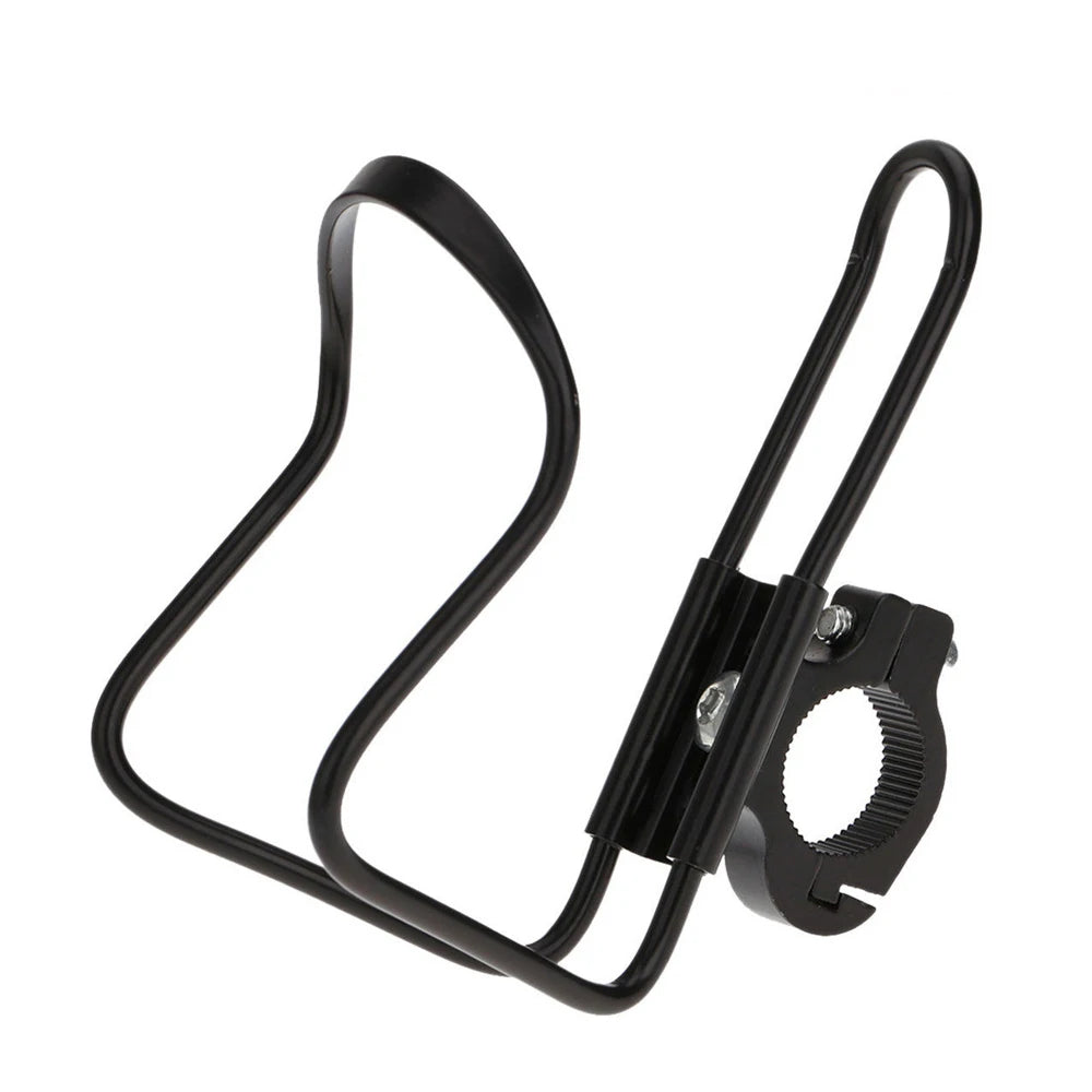1x Bike Water Bottle Holder Bracket Mountain Bike Handlebar Bottle Mount Cycling Accessories Aluminum Alloy Bicycle Bottle Cage