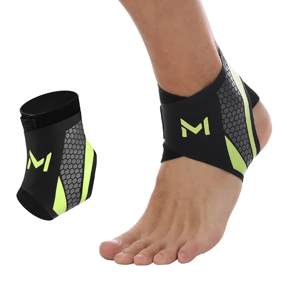 1Pc Thin Breathable Ankle Support Brace Pressurized Fixation Sports Ankle Protector Prevent Sprain Tendon Joint Injury Cover