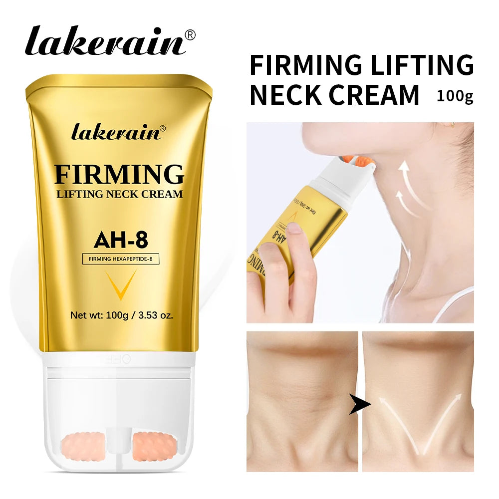 AH-8 Firming Neck Cream Deep Nourishing Moisturizing Neck Lotion Smooths Fine Lines Improves Neck Skin Firmness Skincare Product