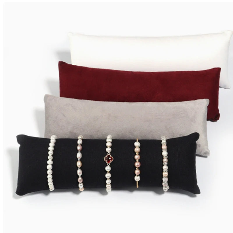 Watch Case Small Pillow Jewelry Box Small Pillow Core Matching Bracelet Jewelry Decoration Items 8x24cm