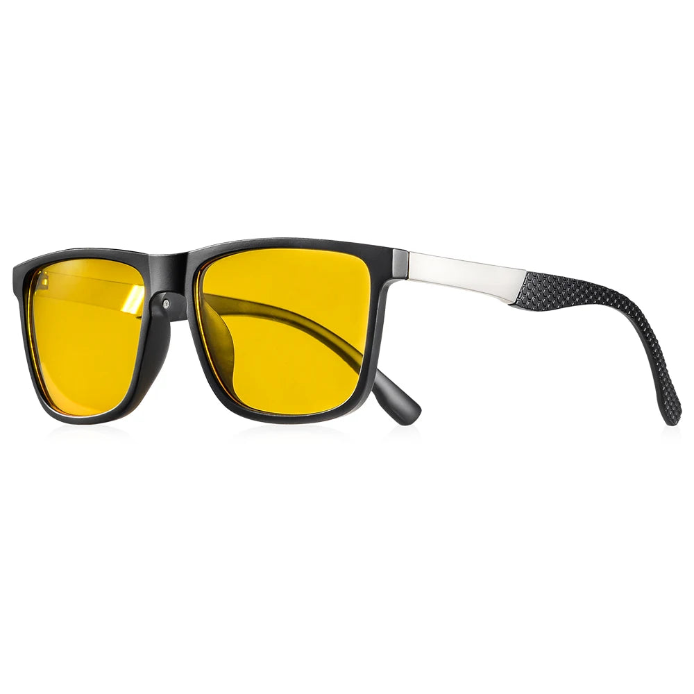 CRIXALIS Night Vision Glasses Men Women Anti Glare Night Driving Glasses Yellow Lens Driving Runnning Anti-reflective UV400