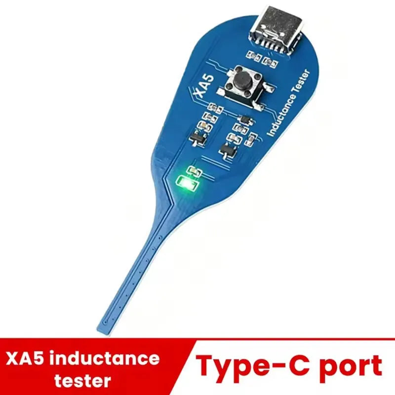 Type-C Powered High Precision Mainboard Coil Testing Tool Fast Inductance Fault Detection Diagnosis Mini Inductor Tester