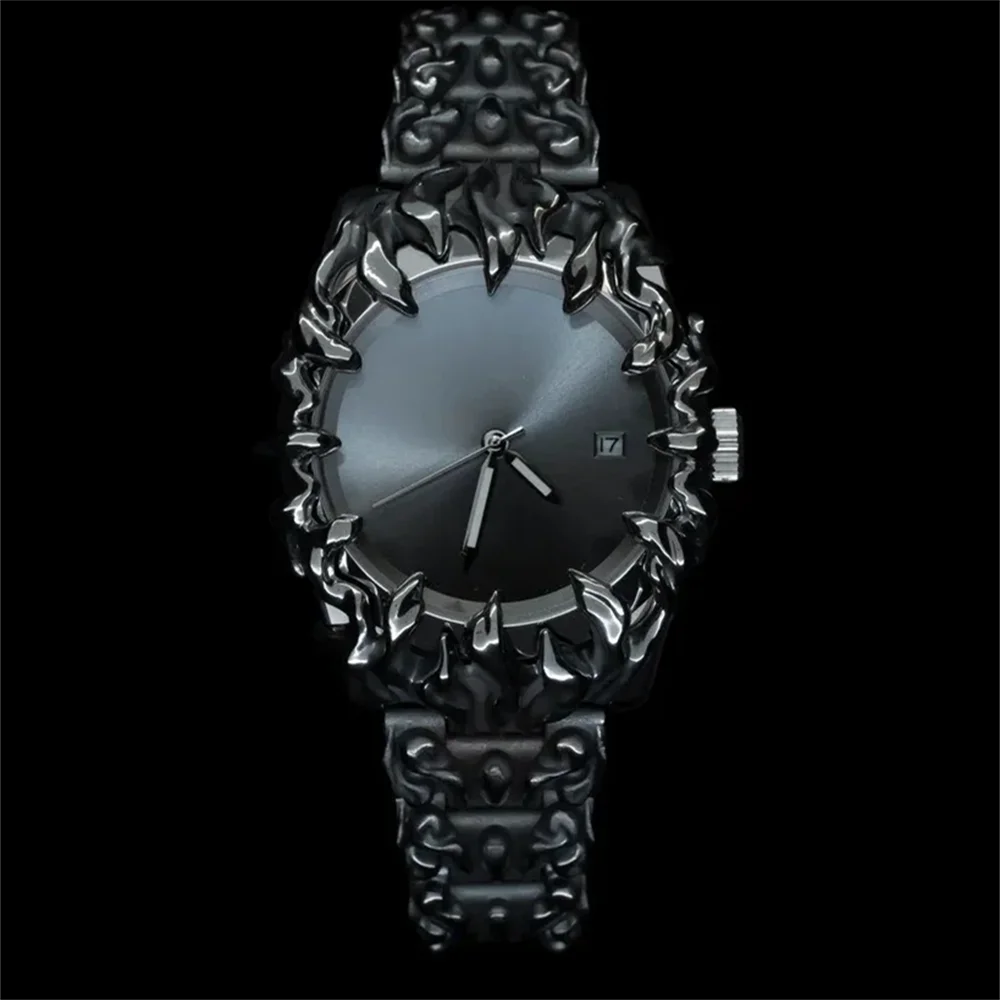 fashion heterosexual claw watch alabaster style retro Y2K European American watches special shaped advanced ins niche watches
