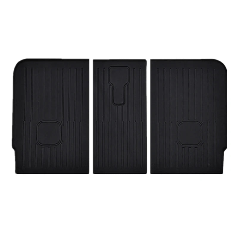 Rear Seat Back Cover Backrest Protector for Tesla 2020 ~ 2026 Model Y Juniper Trunk Anti-scratch Pad Anti-dirty Mat with Velcro