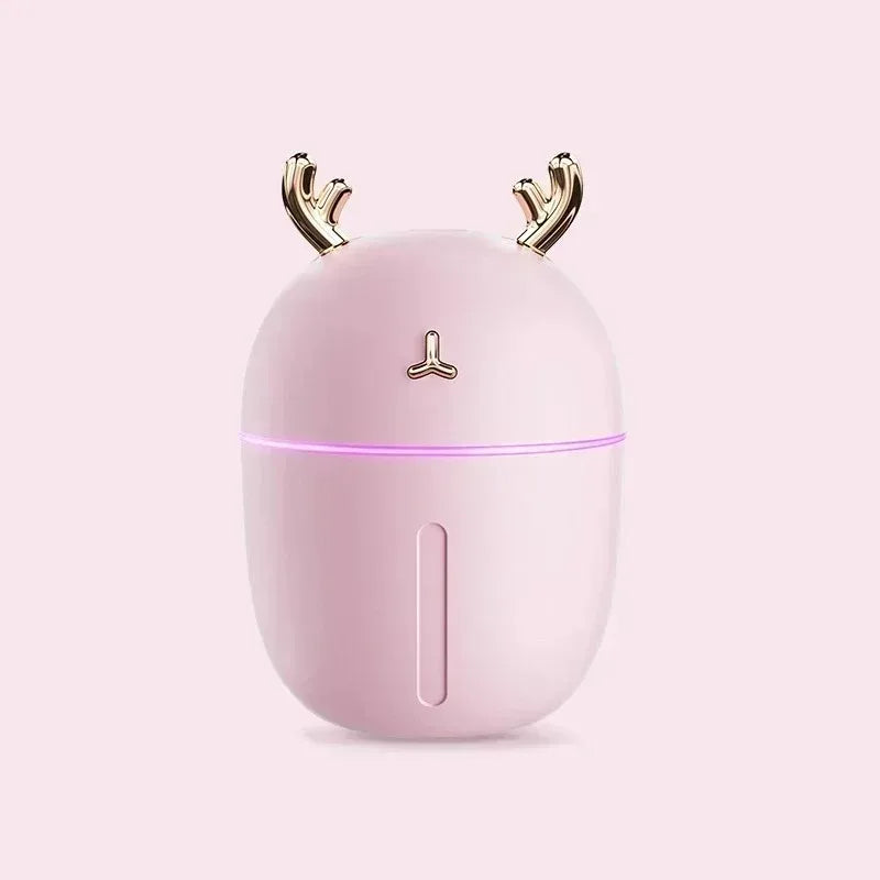 Cute Pet Portable Mini USB Humidifier Mute Air Purifier Aromatherapy Oil Diffuser for Home Office Car Desktop