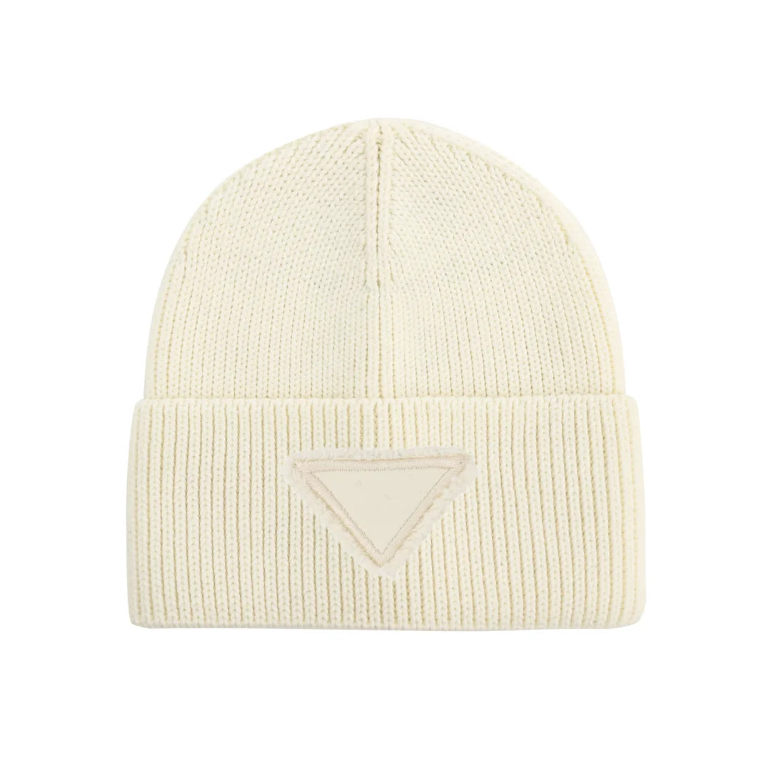 Winter Cotton Knitted Beanies Leather Heart Outdoor Hat Children Hats Personality Table hats girl hat boy hat