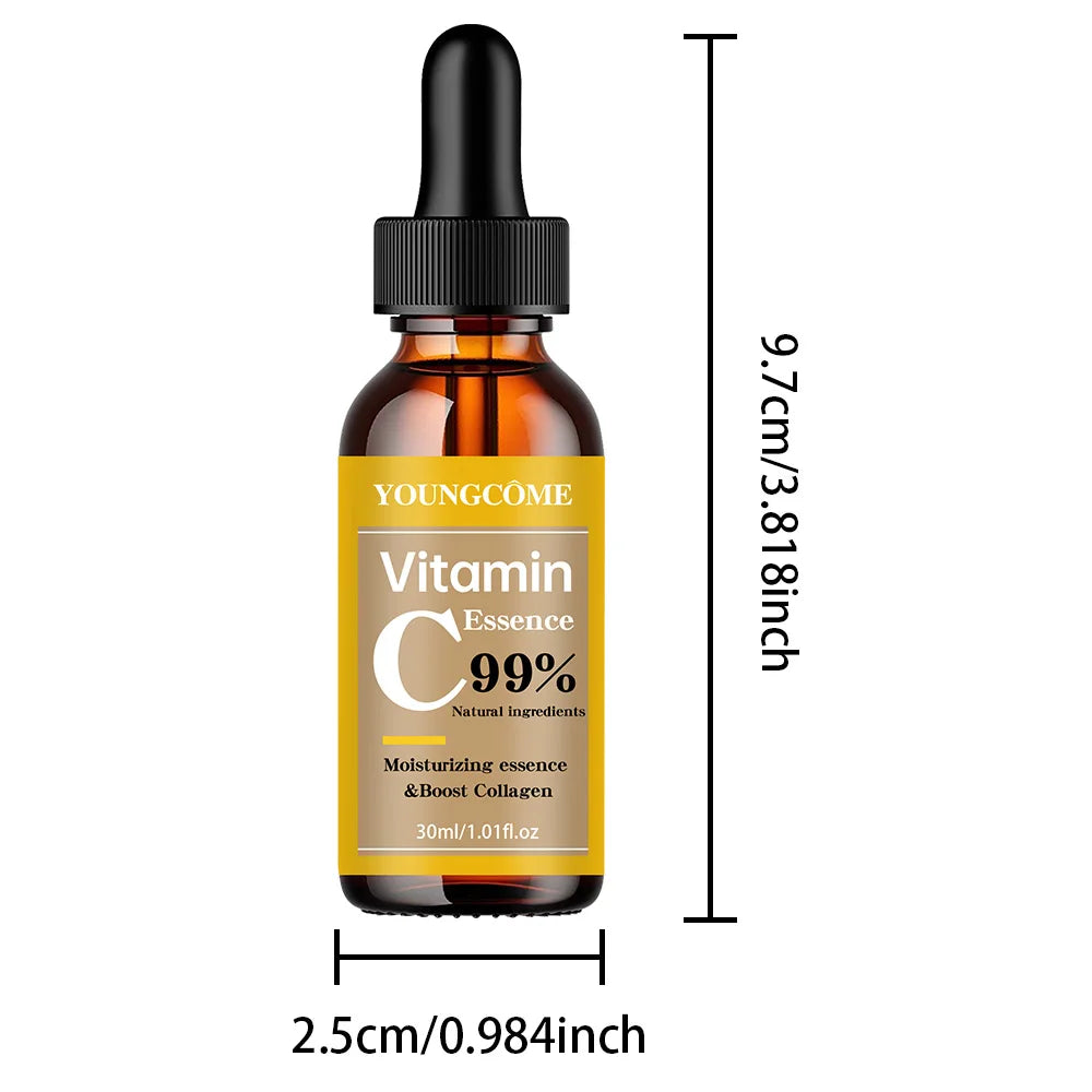 VitaminC Face Whitening Serum Spot Serum Anti Aging Whitening Brightening Dark Spots Freckle Remove Healsdryskin Hyaluronic Acid