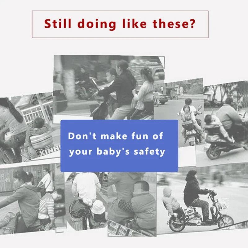 Baby Kids Safety Motorcycle Bike Belt Child Seat Belt Riding Harness Motor Cycle Baby Straps Anti-fall Loss Protection Belt
