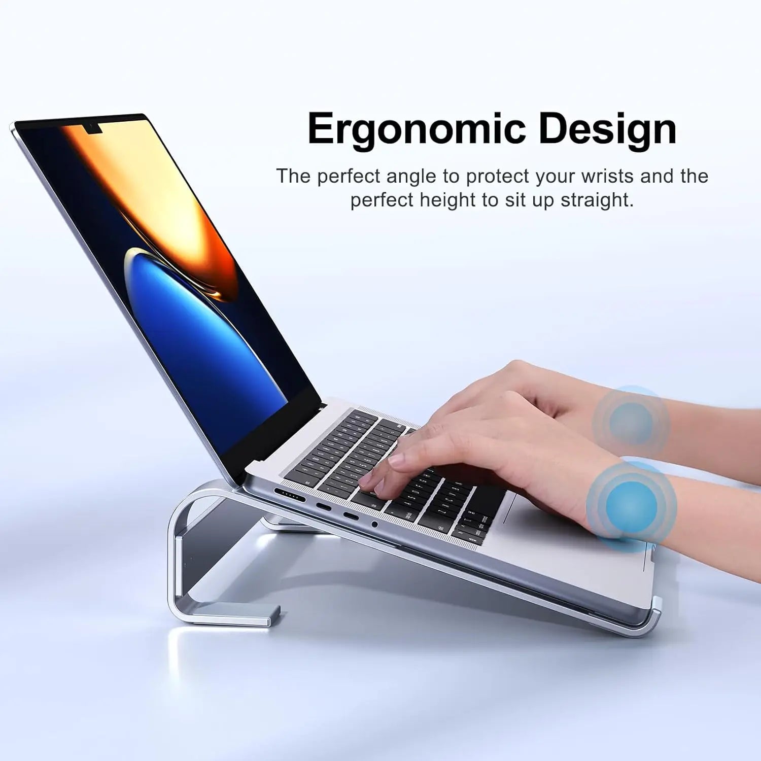 Aluminum Laptop Cooling Stand Riser for Desk Macbook Pro Air Dell HP Lenovo Notebook Computer Holder Bracket Support Accessories