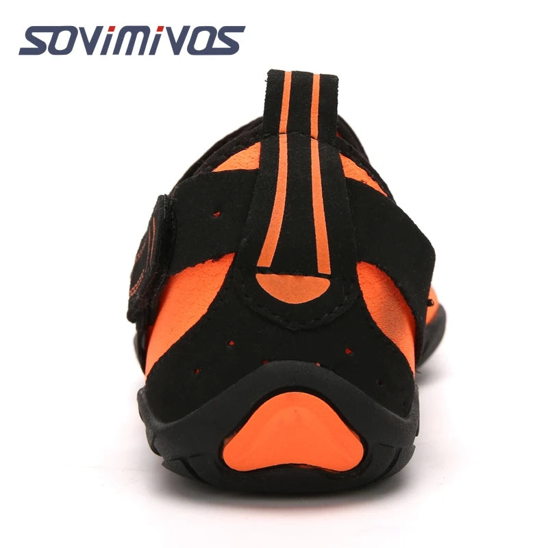 Unisex Swimming Water Shoes Men Barefoot Outdoor Beach Sandals Upstream Aqua Shoes Plus Size Nonslip River Sea Diving Sneakers
