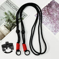 For DJI OSMO Pocket 4 3 Crossbody Neck Strap with 1/4 Inch Screw Anti-loss Camera Lanyard for Insta360 X5 X4 Gopro Accessories