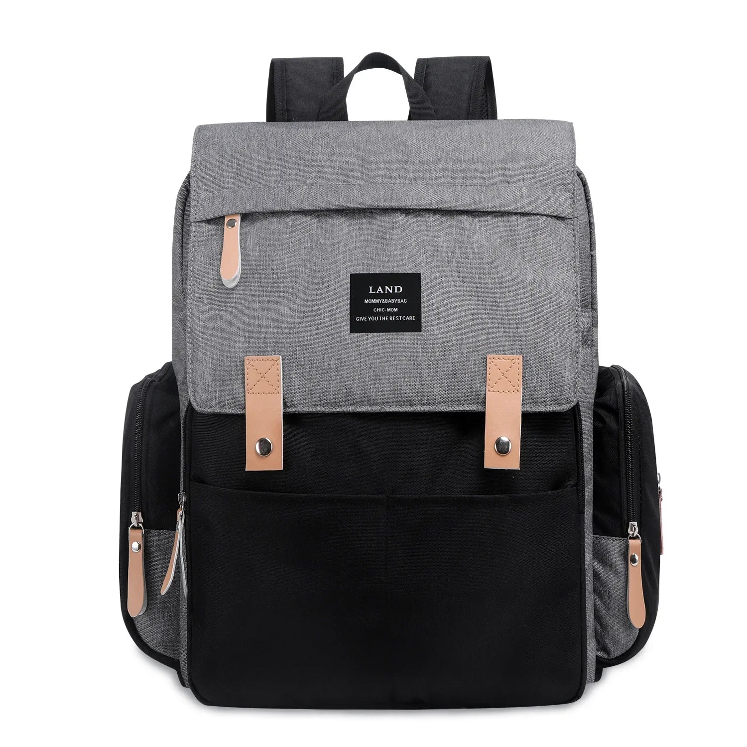 2022 Fashion New Baby Diaper Bag Backpack Multifunctional Diaper Bag Organizer with Thermal Milk Bottle Bag Baby Bags for Mom