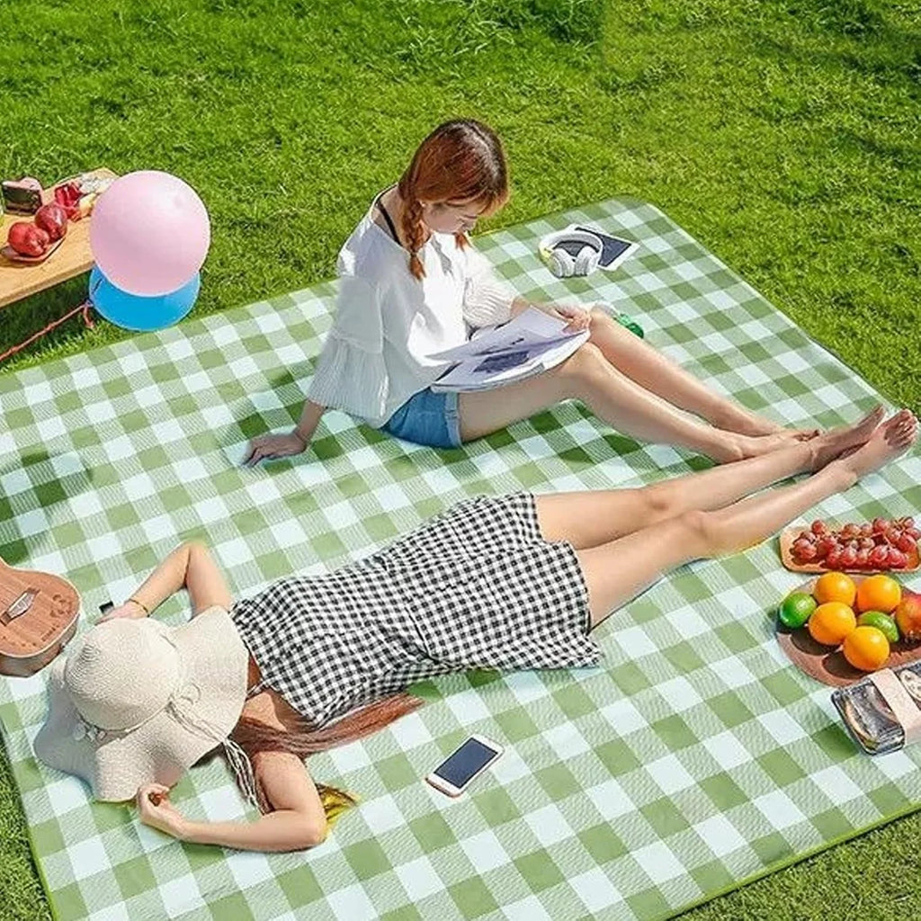 Portable Foldable Picnic Mat Waterproof Thick Outdoor Camping Moisture Proof Grass Ground Blanket for Beach Park