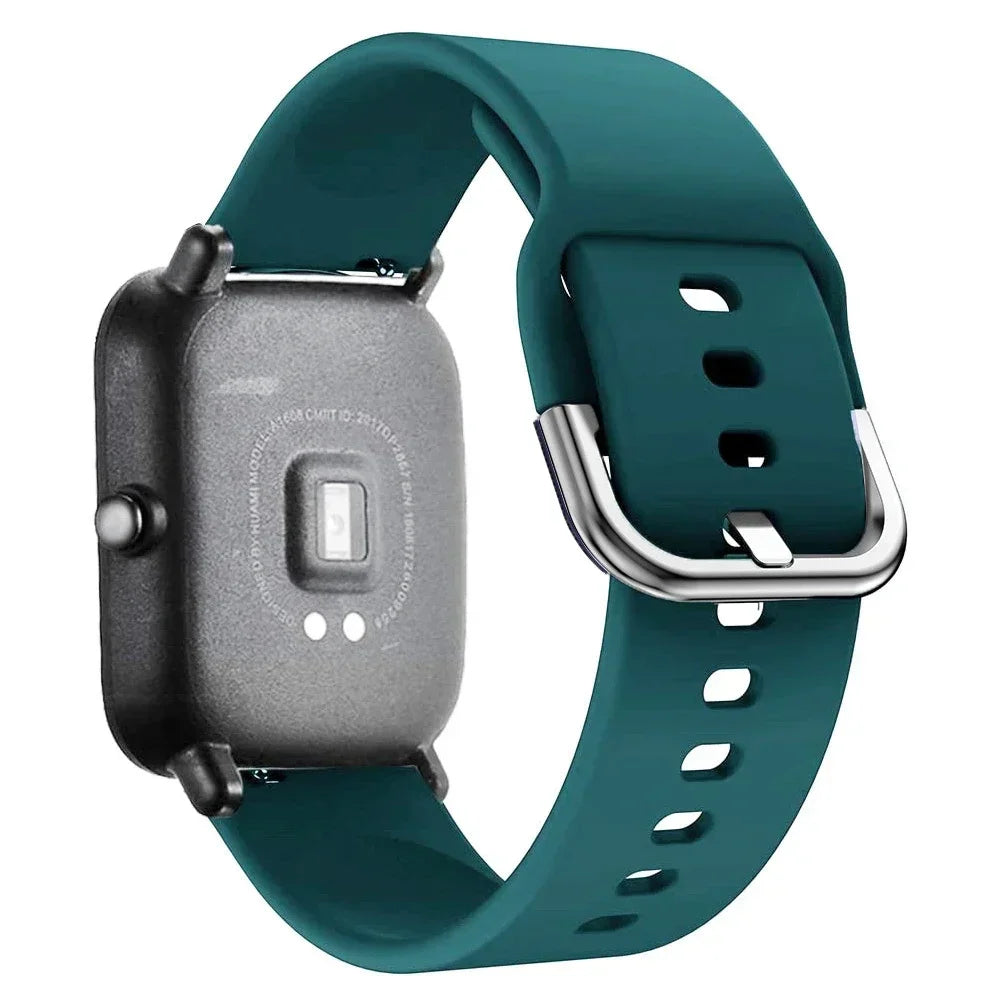 Silicone Strap For Amazfit GTS 4/2e/3/2 GTS2 Mini/GTR 4/3/Pro/2/2e Sport Bracelet Huawei watch Gt 5-4-2e-3-3 pro 20mm 22mm Bands