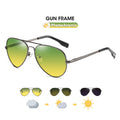 Photochromic Sunglasses Men Polarized Aviation Day Night Vision Glasses for Driving Women Anti-UV Goggle oculos de sol masculino