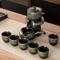 Automatic Kungfu Tea Set  Household Simple Pot Cup Ceramic