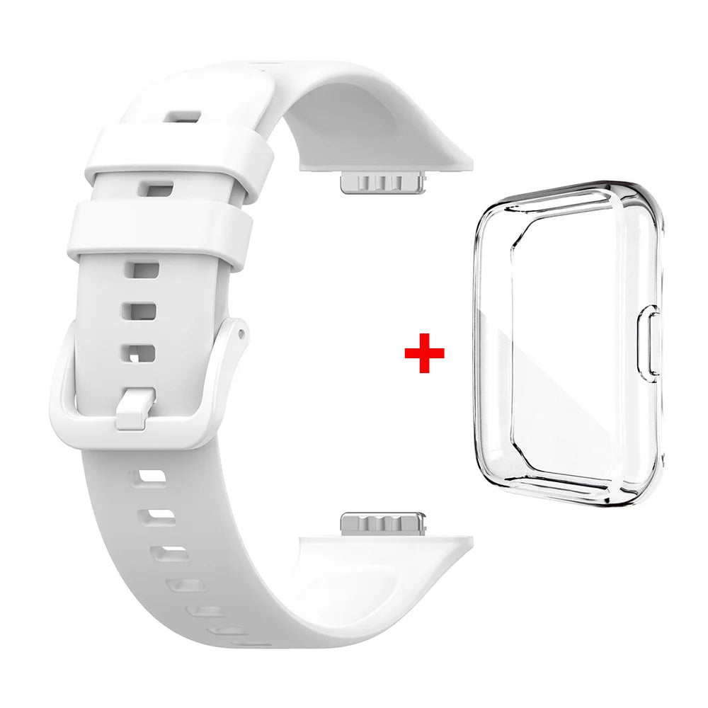 Silicone Strap For Huawei Watch Fit 2 Active Bracelet Watchband for Huawei Watch Fit2 Band
