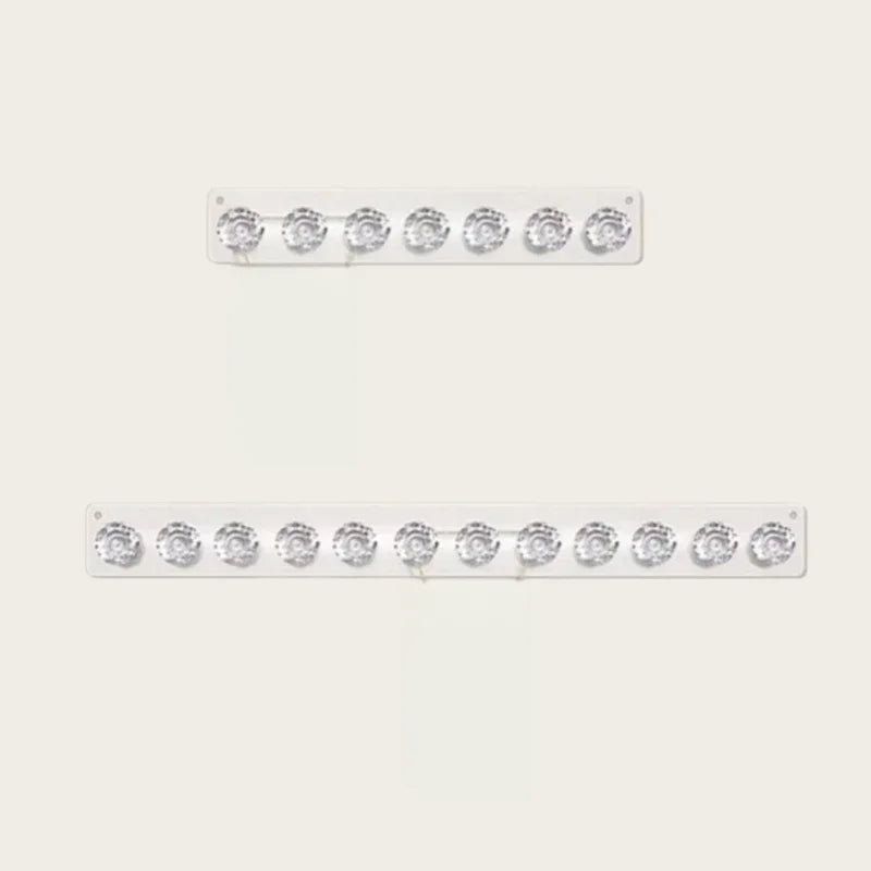 Wall Mounted Acrylic Necklace Hanger Jewelry Holder Organizer For Necklaces Bracelets Chains Storage Display