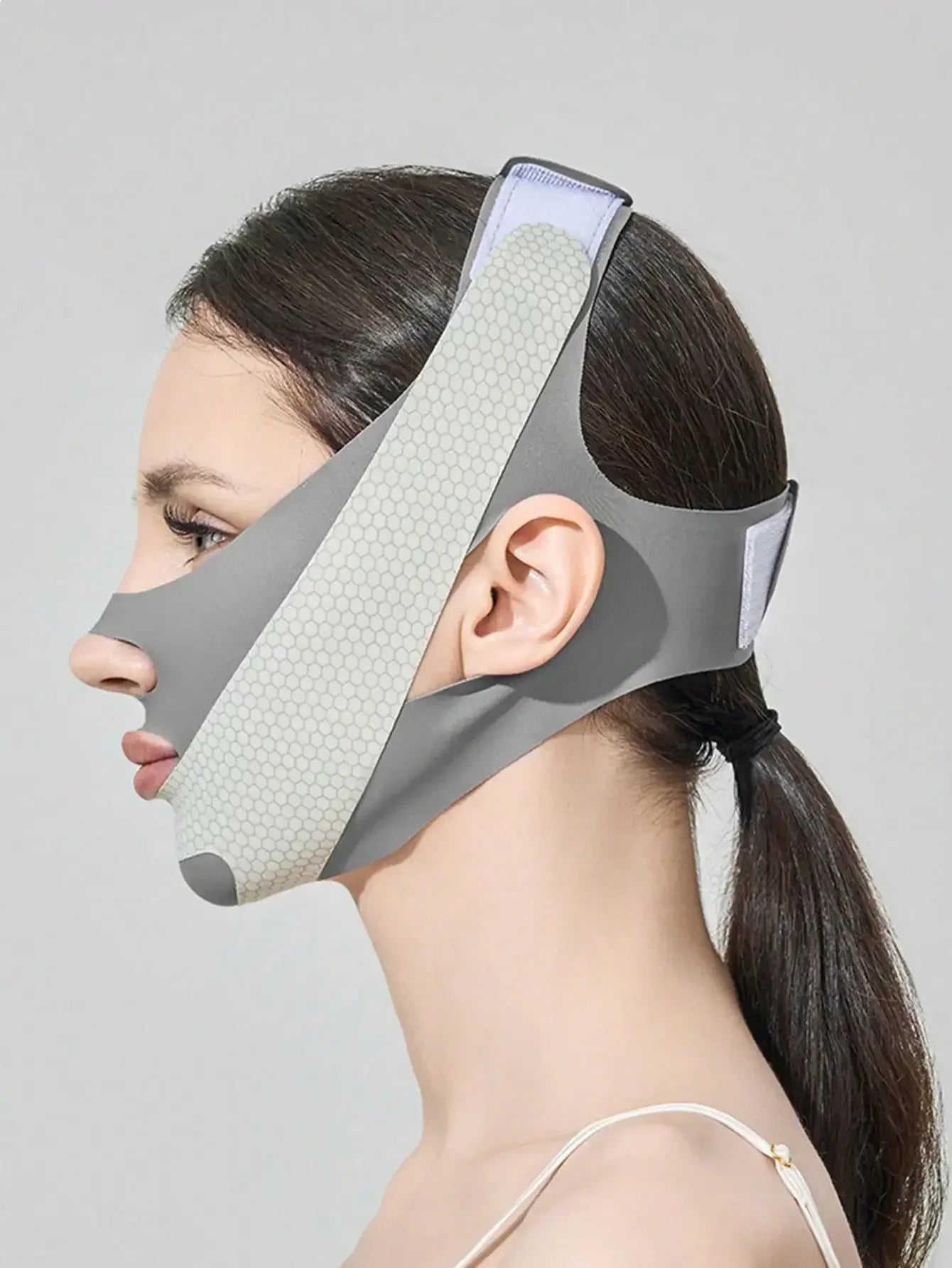 2026 1pc Women's Face Mask, Facial Bandage, Sleep Mask, Suitable For Daily Wear