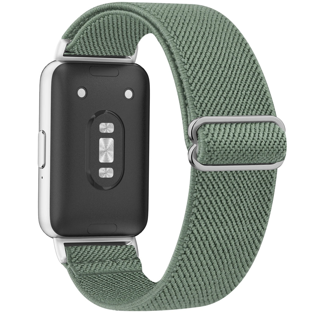 Elastic Nylon Band for Samsung Galaxy Fit 3 Strap Sport Watch Band for Samsung Galaxy Fit 3 Bracelet Adjustable Wristband