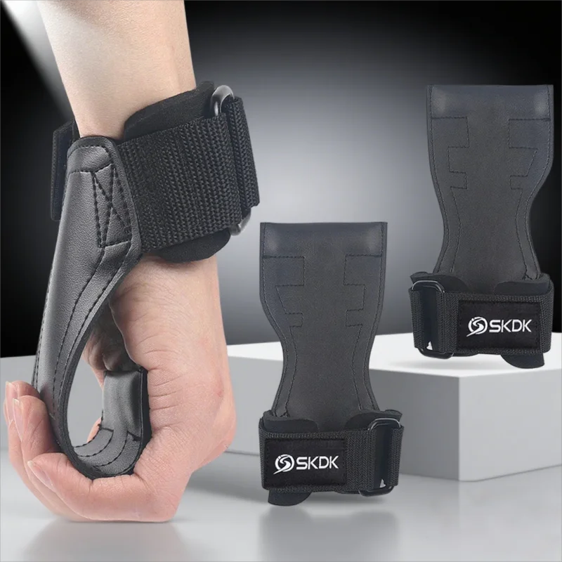 Weight Lifting Grip Pads Crossfit Bodybuilding Palm Protector Squat Gym Gloves Fitness Sports Training Equipment