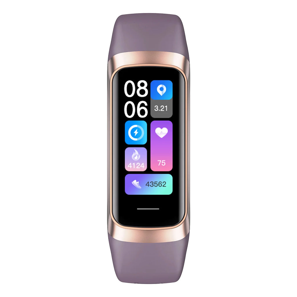 Amoled Smart Watch Smartwatch Band Women Men Heart Rate Blood Oxygen Waterproof Connected Smart Bracelet Sport Fitness Tracker