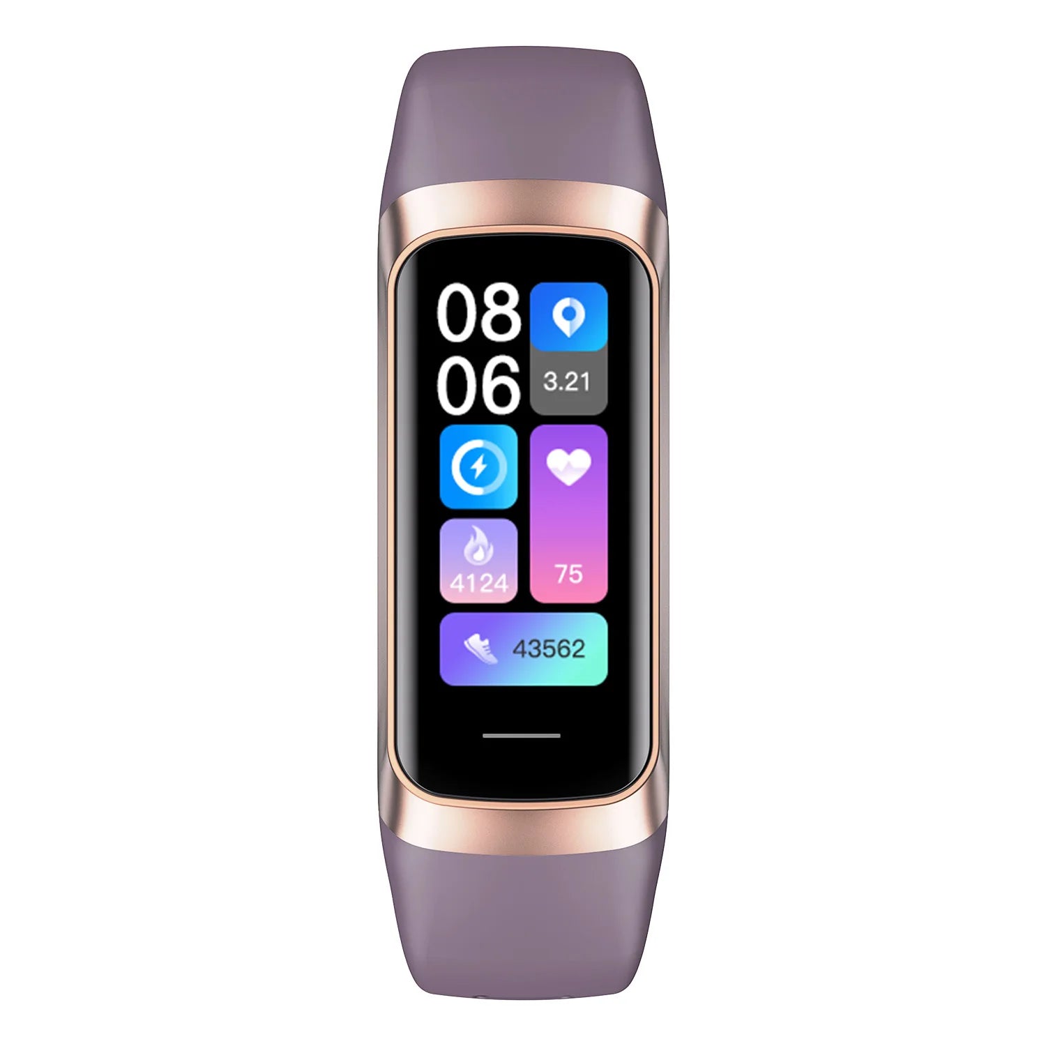 Amoled Smart Watch Smartwatch Band Women Men Heart Rate Blood Oxygen Waterproof Connected Smart Bracelet Sport Fitness Tracker