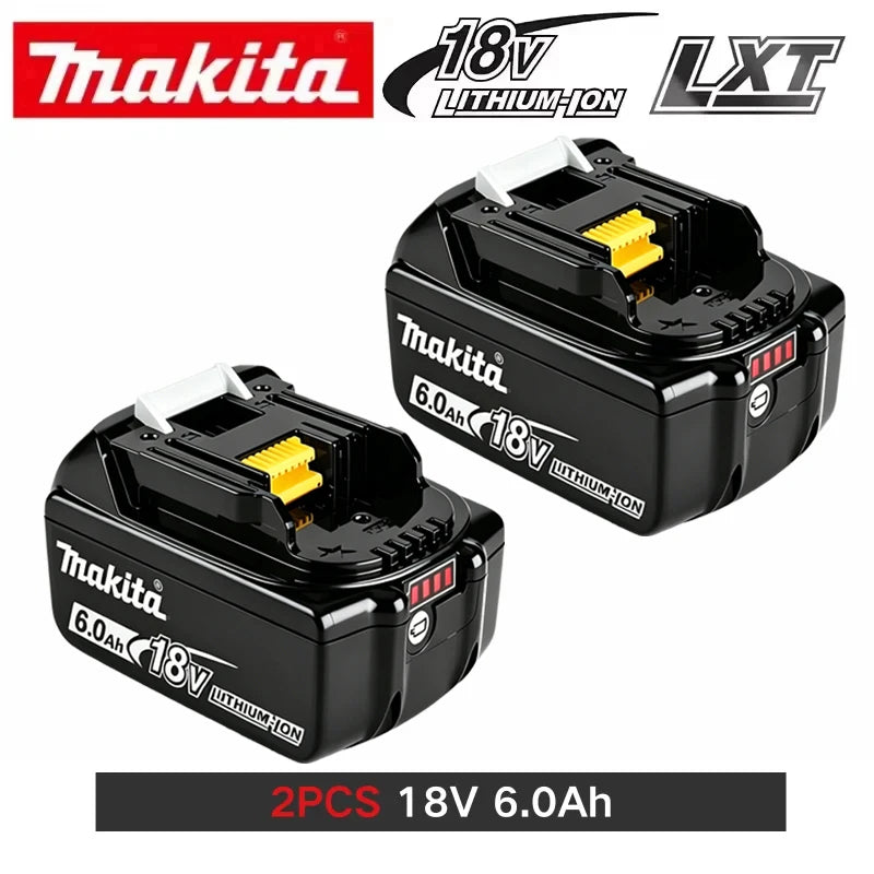 Original Makita Battery DDF487 Cordless Driver Drill Brushless Electric Impact Screwdriver Rechargeable  battery Power Tool
