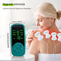 3-in-1 / Unit & Massager Device with Portable Muscle Stimulator Suitable for Back, Full Body, USB/Battery-Powered, Multi-Intensi