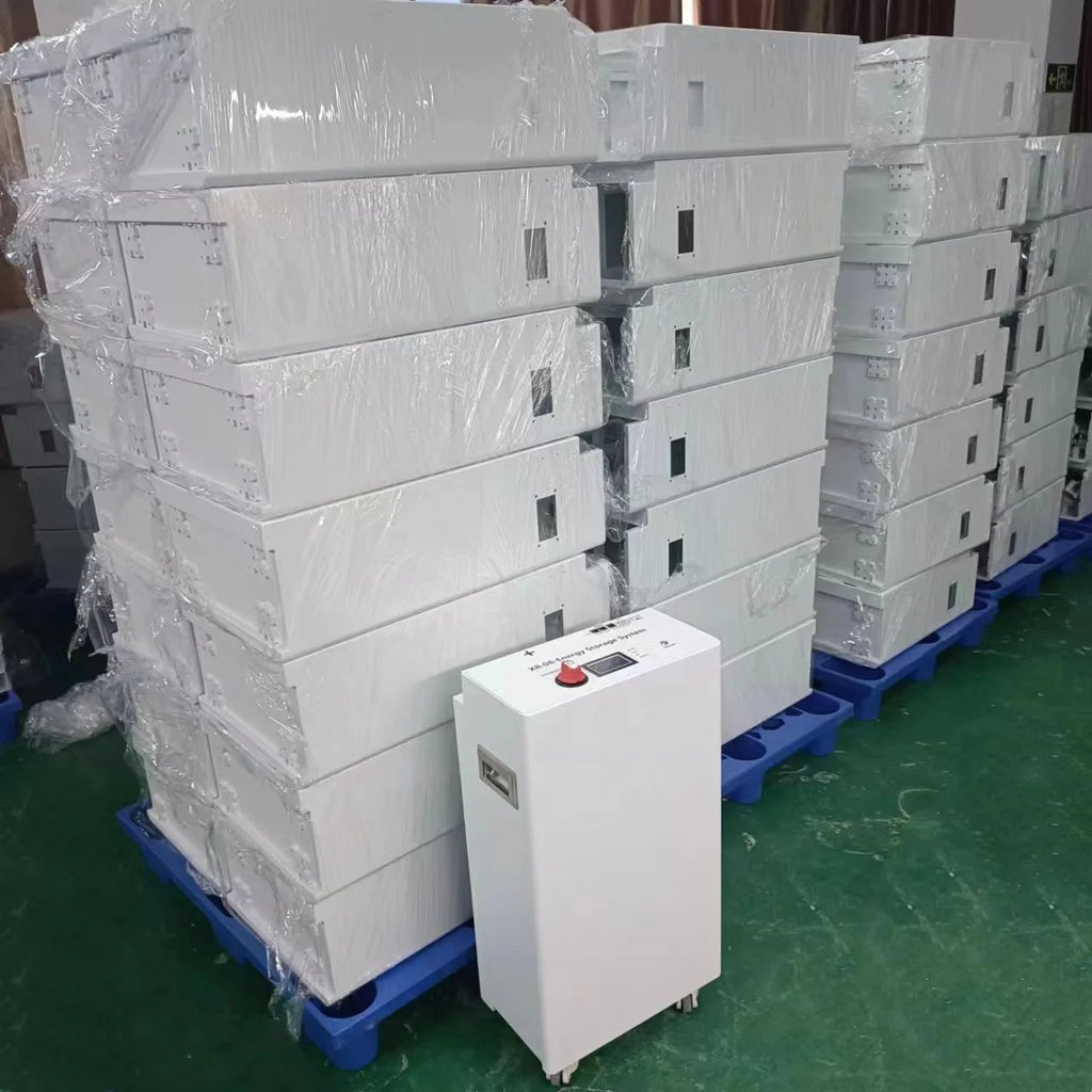 XR07 48V 280AH LiFePO4 Battery Case PowerBox Solar Home Energy Storage 16S 51.2v DIY Kit For JK BMS EVE CATL 280AH 302AH