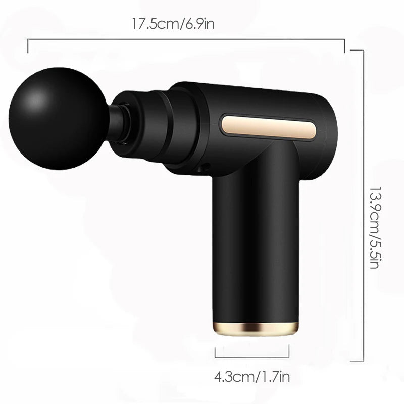 Massager Body Neck Back Deep Tissue Muscle Relaxation Fitness Tool For Shoulder Fascial Massage Gun Electric Percussion Pistol
