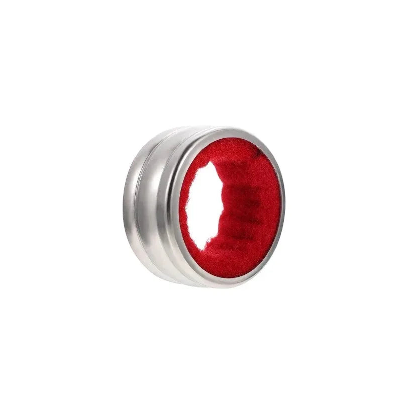 Stainless Steel Wine Bottle Collars Drip Ring Velvet Lined Anti-overflow Wine Drip Catcher for Home Bar Restaurant Outdoor Party