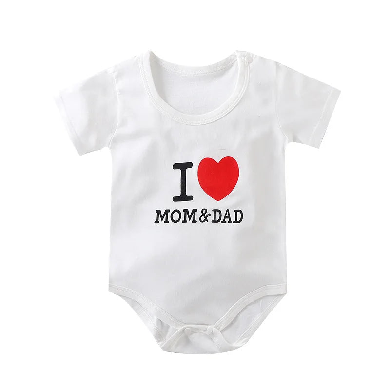 Newborn Baby Rompers Cotton Infant Body Short Sleeve baby Jumpsuit Cartoon Baby Boy Girl clothes 0-24M Crawling Baby