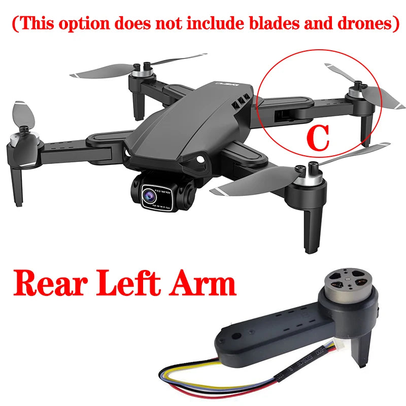 L900 Pro SE Mini Drone Original Propellers Spare Part for L900 Pro SE Paddles Drone Arm Replacement Accessories
