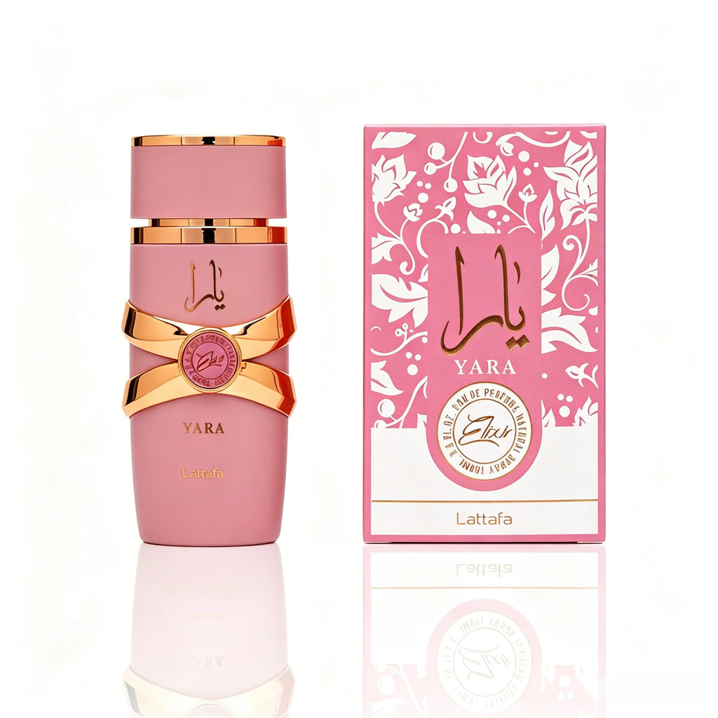 Lattafa Yara Elixir – Fruity, Sweet, Gourmand, Amber – Eau de Parfum Spray Long-Lasting Fragrance for Women, 3.4 Ounce / 100 ml