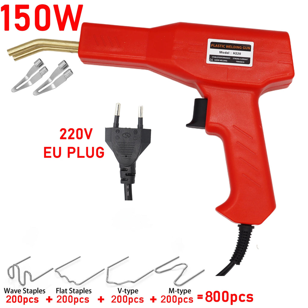 150W High Efficiency Plastic Welding Tool for Hot Stapler Set for Car Bumper Repair