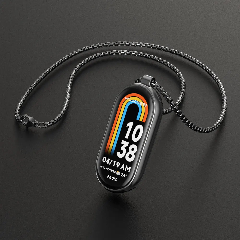 Mi Band 9 10 11 Strap Necklace for Xiaomi Smart Band 8 Bracelet Miband 9 Watch Neck Decoration Pendant Mi Band 8 Accessories