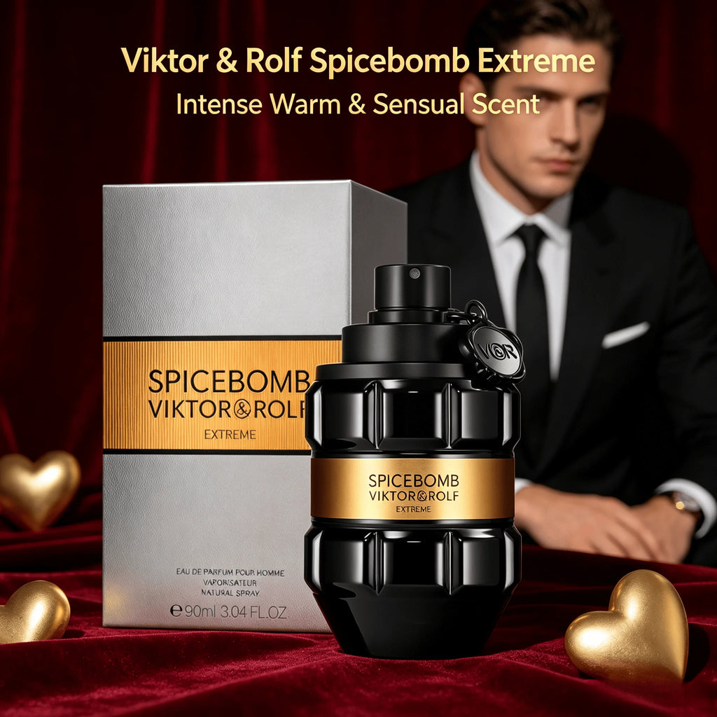 Viktor&Rolf - Spice Extreme Eau De Parfum - Woody & Spicy - Cologne for Men - With Notes of Amber & Vanilla Deodorant