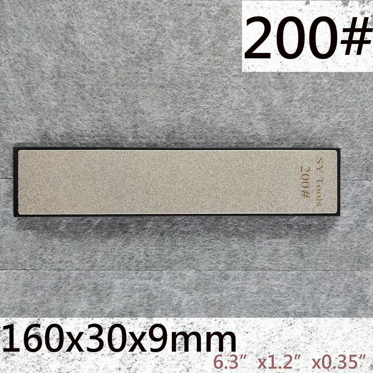 Widened Diamond Sharpening Stone Compatible with Fixed-Angle Sharpener for Kitchen Knives and Outdoor Tools, Portable Sharpening
