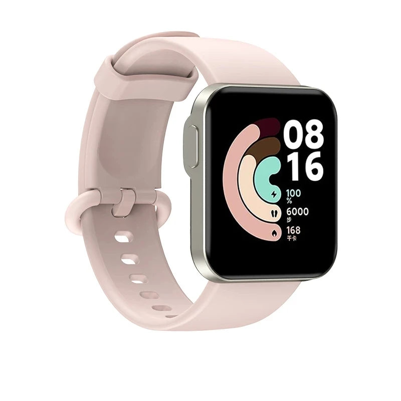 Silicone Straps for Redmi Watch 2 Lite Poco Watch Replacement watchband Bracelet for Xiaomi Watch Lite With Screen Protector